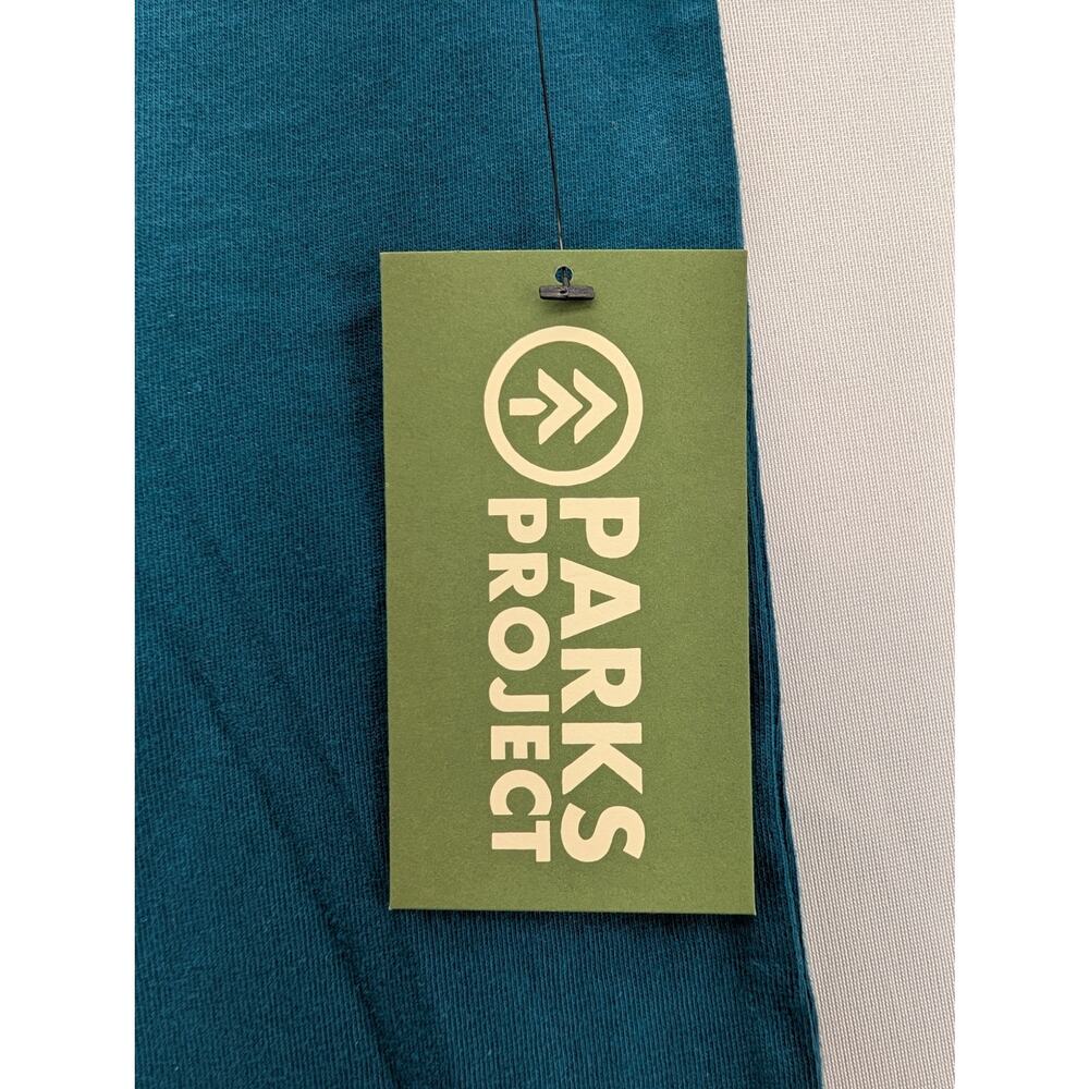 NWT Parks Project Women's Olympic Lichen Relaxed Tee in Blue size Medium - Picture 4 of 5